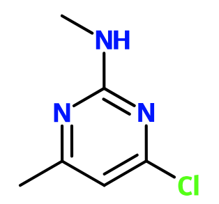 MC085529 (4-Chloro-6-methyl-pyrimidin-2-yl)-methyl-amine (image for) MC085529 (4-Chloro-6-methyl-pyrimidin-2-yl)-methyl-amine
